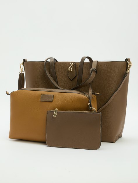 Женская сумка  TENDANCE, Артикул MHR23-287NP, серовато-коричневый | 4173306. Ракурс 5