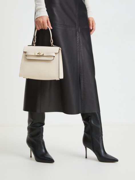 Женская сумка с ручкой TENDANCE, Артикул MRH23-361, молочно-бежевый | 4173317. Ракурс 2