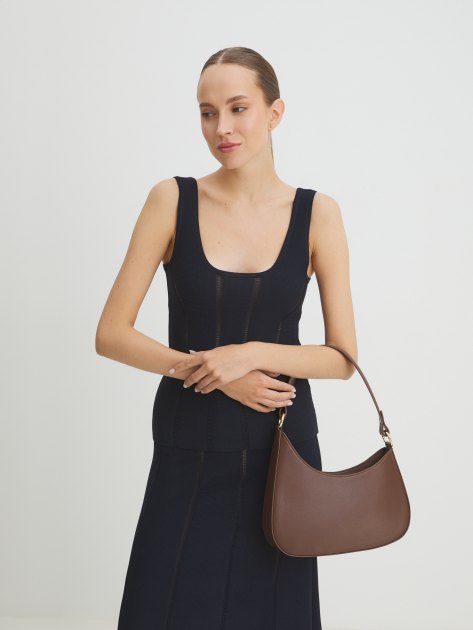 Женская сумка  TENDANCE, Артикул MRH23-289, темно-коричневый | 4173344. Ракурс 2