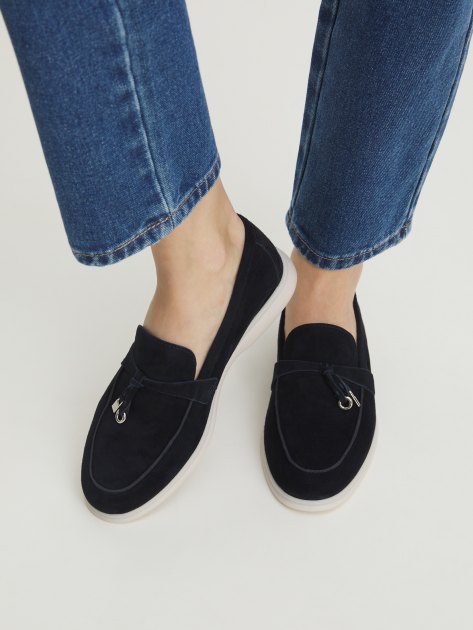 Женские лоферы TENDANCE, Артикул YS-2299-13A-S, темно-синий | 4173533. Ракурс 2