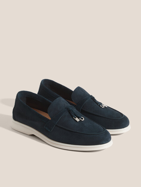 Женские лоферы TENDANCE, Артикул YS-2299-13A-S, темно-синий | 4173533. Ракурс 3