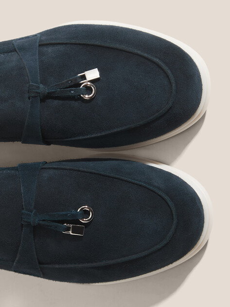 Женские лоферы TENDANCE, Артикул YS-2299-13A-S, темно-синий | 4173533. Ракурс 4