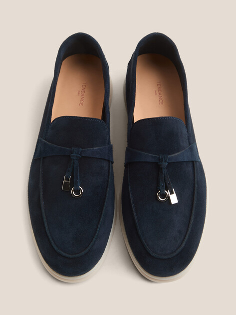 Женские лоферы TENDANCE, Артикул YS-2299-13A-S, темно-синий | 4173533. Ракурс 5