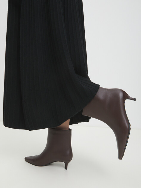 Ботильоны TENDANCE, Артикул LT2333D-255, каштановый | 4173649. Ракурс 2 Ботильоны TENDANCE, Артикул LT2333D-255, каштановый | 4173649. Ракурс 2