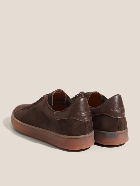 Женские кеды MAISON DAVID, Артикул TM3075F-13, темно-коричневый | 4174993. Ракурс 5