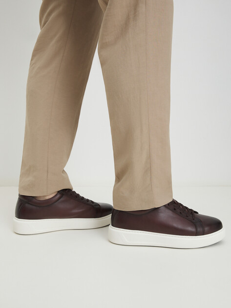 Мужские кеды TENDANCE, Артикул TM3124D-6, коричневый | 4175691. Ракурс 2