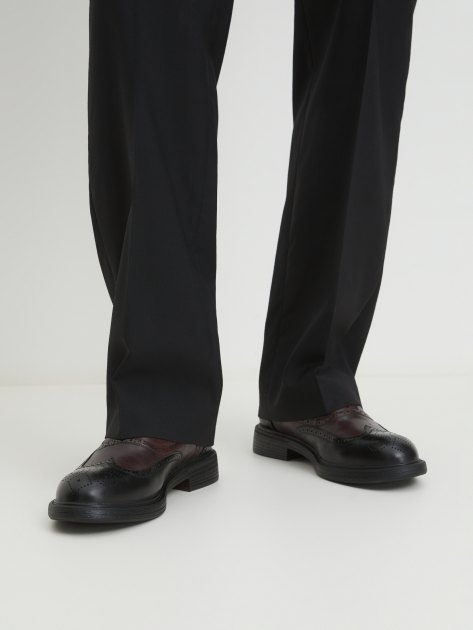 Мужские броги MAISON DAVID, Артикул TM3146D-7, коричневый | 4176263. Ракурс 2