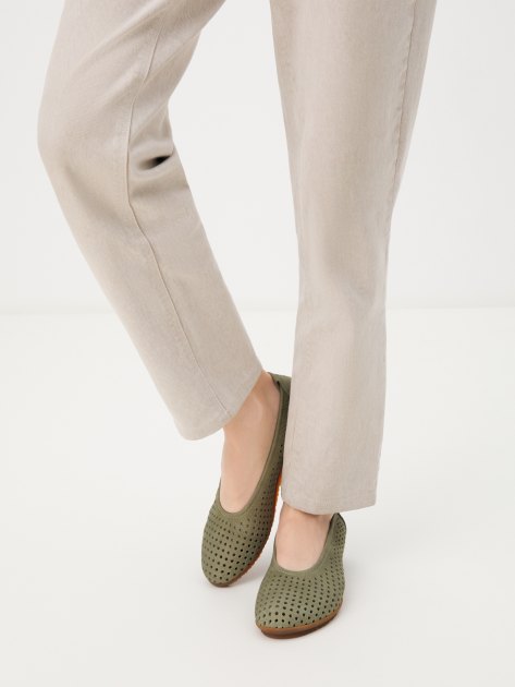 Балетки ARCHE, Артикул BARRIA, зеленый | 4176343. Ракурс 2