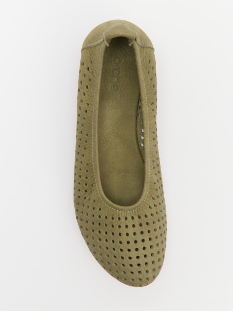 Балетки ARCHE, Артикул BARRIA, зеленый | 4176343. Ракурс 5