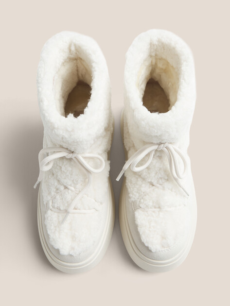 Женские угги TENDANCE, Артикул YS-38117D-51, молочно-белый | 4176363. Ракурс 4