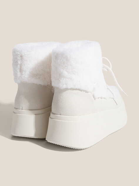 Женские угги TENDANCE, Артикул YS-38117D-51, молочно-белый | 4176363. Ракурс 5