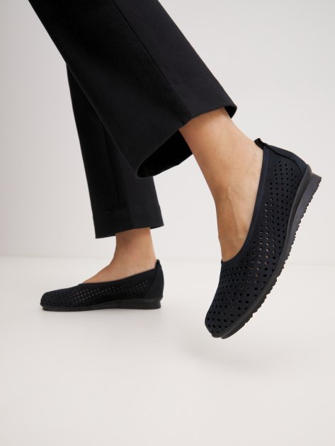 Балетки ARCHE, Артикул BARRIA, серо-синий | 4176525. Ракурс 2