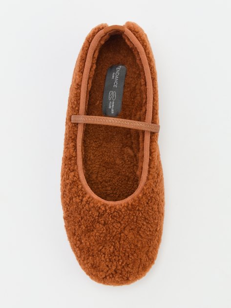 Балетки мэри-джейн TENDANCE, Артикул YS-38158A-1, оранжево-коричневый | 4177585. Ракурс 5