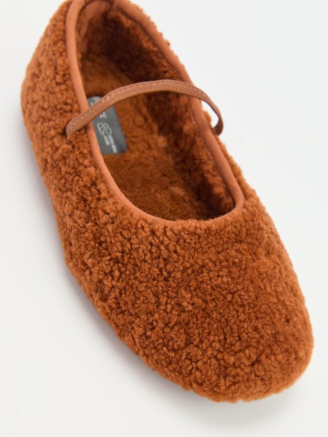 Балетки мэри-джейн TENDANCE, Артикул YS-38158A-1, оранжево-коричневый | 4177585. Ракурс 6