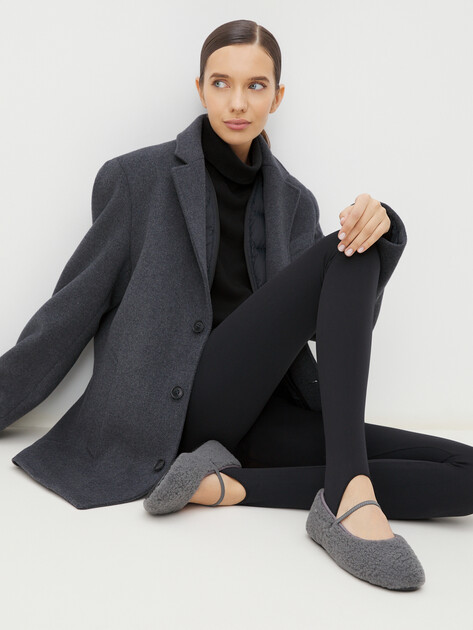 Балетки мэри-джейн TENDANCE, Артикул YS-38158A-1, серый | 4177589. Ракурс 7