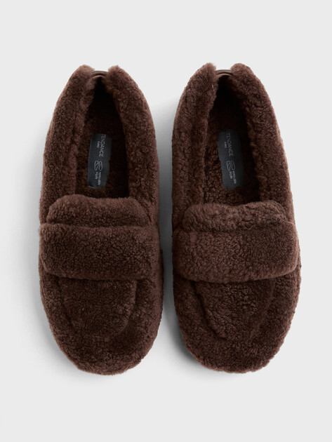 Женские лоферы TENDANCE, Артикул YS-38158A-3, темно-коричневый | 4177603. Ракурс 5