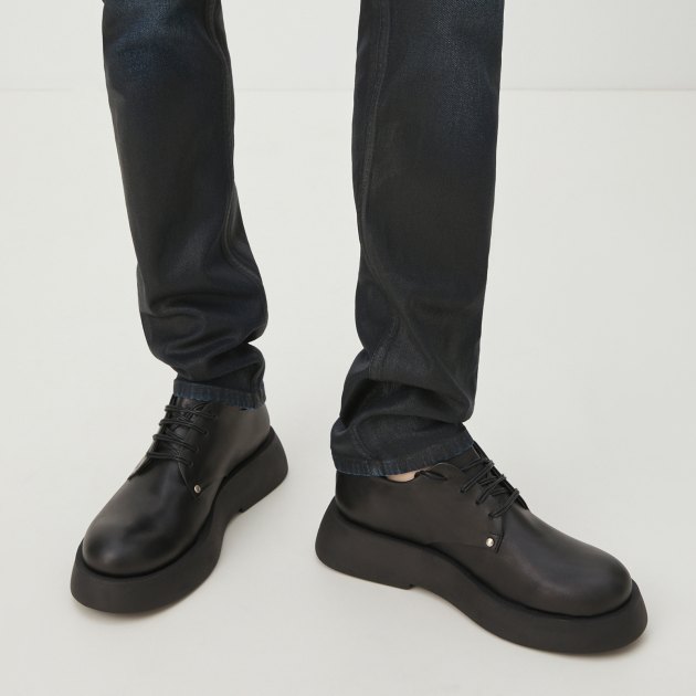 Мужские дерби ERNESTO DOLANI SILICONE UOMO, Артикул 7USIL04, черный | 4178147. Ракурс 2 Мужские дерби ERNESTO DOLANI SILICONE UOMO, Артикул 7USIL04, черный | 4178147. Ракурс 2