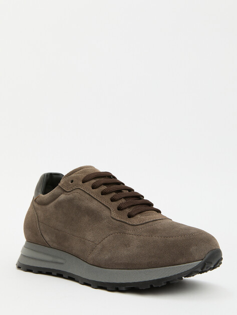 Мужские кроссовки DINO BIGIONI, Артикул DBS4000-1, серо-коричневый | 4179933. Ракурс 3