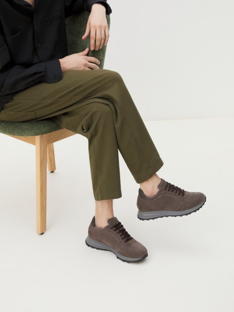 Мужские кроссовки DINO BIGIONI, Артикул DBS4000-1, серо-коричневый | 4179933. Ракурс 7