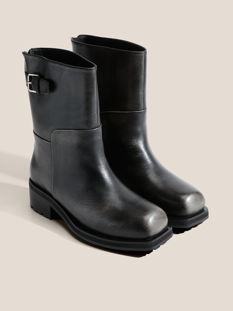 Женские полусапоги TENDANCE, Артикул GLC5951C-01, черный | 4182621. Ракурс 3