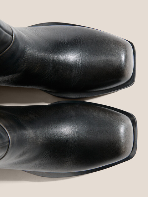 Женские полусапоги TENDANCE, Артикул GLC5951C-01, черный | 4182621. Ракурс 4