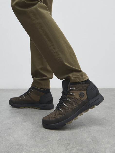 Мужские Кроссовки Timberland Sprint Trekker Mid Fabric WP темный хаки
