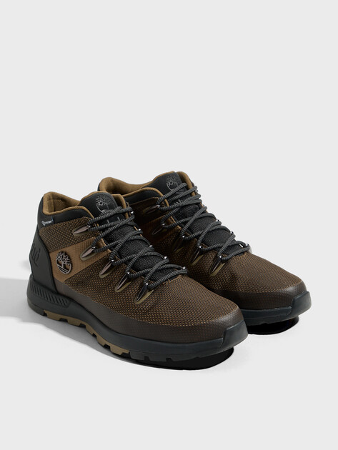 Мужские высокие кроссовки TIMBERLAND SPRINT TREKKER, Артикул Sprint Trekker Mid Fabric WP, темный хаки | 4187718. Ракурс 2 Мужские высокие кроссовки TIMBERLAND SPRINT TREKKER, Артикул Sprint Trekker Mid Fabric WP, темный хаки | 4187718. Ракурс 2