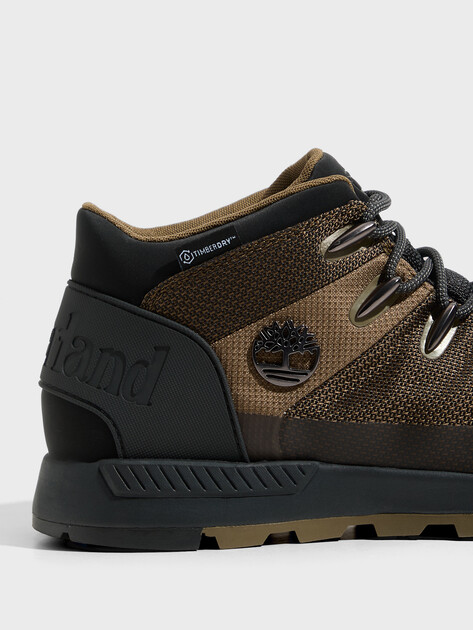 Мужские высокие кроссовки TIMBERLAND SPRINT TREKKER, Артикул Sprint Trekker Mid Fabric WP, темный хаки | 4187718. Ракурс 3 Мужские высокие кроссовки TIMBERLAND SPRINT TREKKER, Артикул Sprint Trekker Mid Fabric WP, темный хаки | 4187718. Ракурс 3