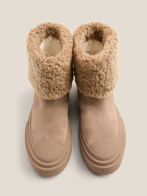 Женские полусапоги TENDANCE, Артикул HC23059Y-2, бежевый | 4188607. Ракурс 5