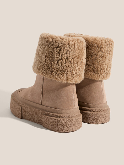 Женские полусапоги TENDANCE, Артикул HC23059Y-2, бежевый | 4188607. Ракурс 6