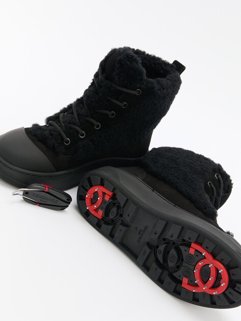 Женские высокие кеды TENDANCE, Артикул HC2118X-15, черный | 4188626. Ракурс 5 Женские высокие кеды TENDANCE, Артикул HC2118X-15, черный | 4188626. Ракурс 5