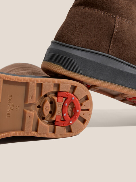 Женские полусапоги TENDANCE, Артикул HC2118-16, темно-коричневый | 4188635. Ракурс 3