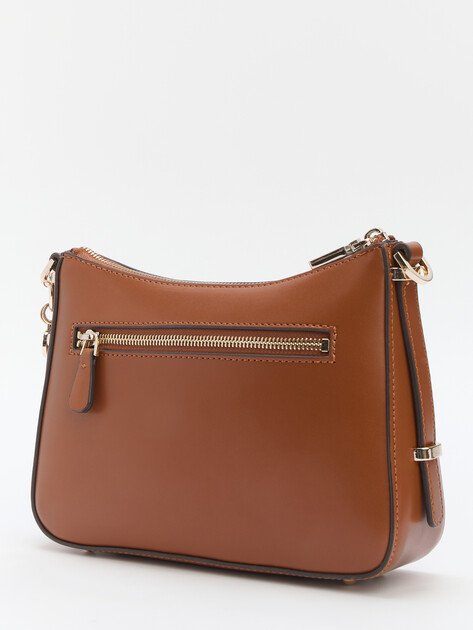 Женская сумка  GUESS DARYNA TOP ZIP SHOULDER BAG, Артикул HWVG9493180, коричневый | 4190207. Ракурс 4