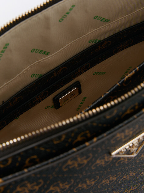 Женский тоут GUESS ECO ERICA ELITE TOTE, Артикул HWEQG951023, темно-коричневый | 4190244. Ракурс 5 Женский тоут GUESS ECO ERICA ELITE TOTE, Артикул HWEQG951023, темно-коричневый | 4190244. Ракурс 5