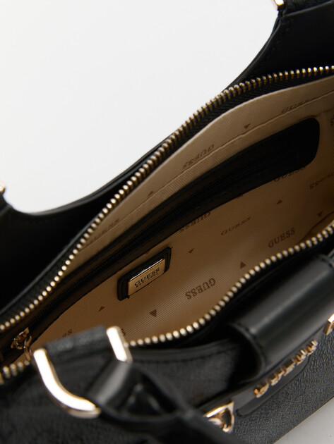 Женская сумка  GUESS NOLANA SML GIRLFRIEND SATCHEL, Артикул HWSG9500050, темно-серый | 4190343. Ракурс 5