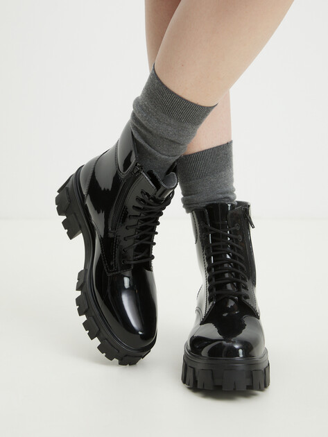 Женские резиновые ботинки TENDANCE, Артикул HC1222-1, черный | 4190914. Ракурс 2