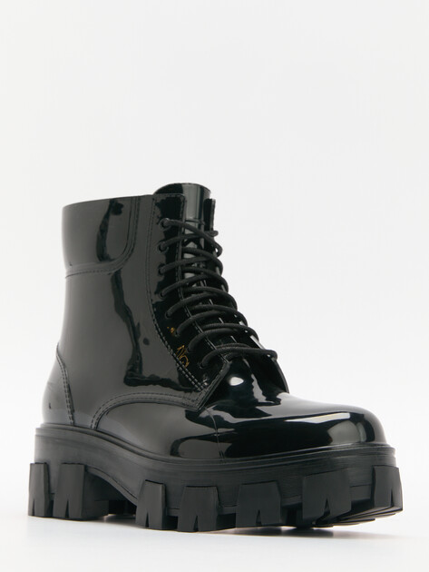 Женские резиновые ботинки TENDANCE, Артикул HC1222-1, черный | 4190914. Ракурс 3