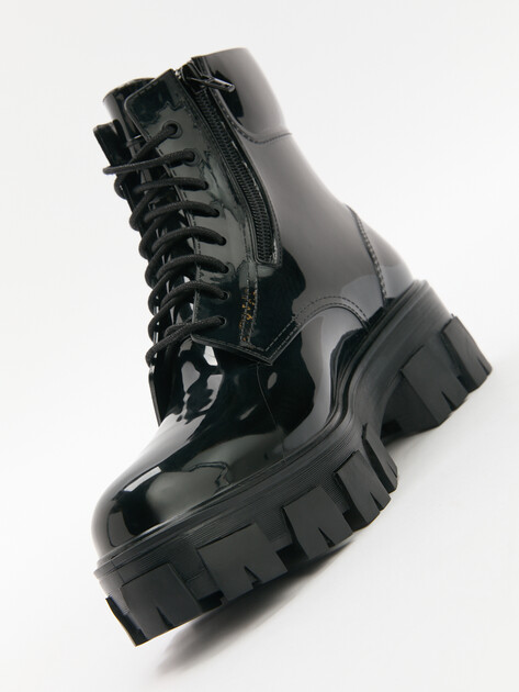 Женские резиновые ботинки TENDANCE, Артикул HC1222-1, черный | 4190914. Ракурс 6