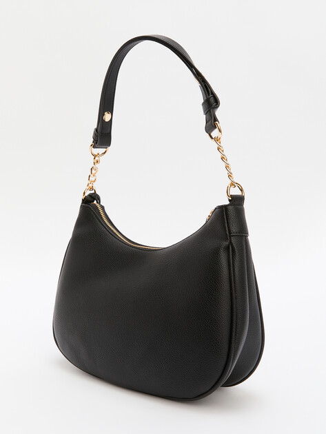 Женская сумка  LOVE MOSCHINO CUT OUT LOGO, Артикул JC4335PP FW24, черный | 4192201. Ракурс 4