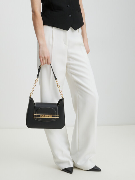 Женская сумка  LOVE MOSCHINO INFINITY LOVE, Артикул JC4347PP, черный | 4192278. Ракурс 2