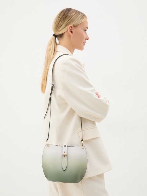 Женская сумка  FURLA, Артикул UNICA FURLA MINI CROSSBODY, бледно-серый | 4196034. Ракурс 2
