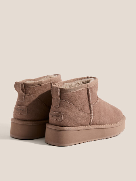 Женские угги TENDANCE, Артикул WD500-2-SB/RV, серо-коричневый | 4196911. Ракурс 5