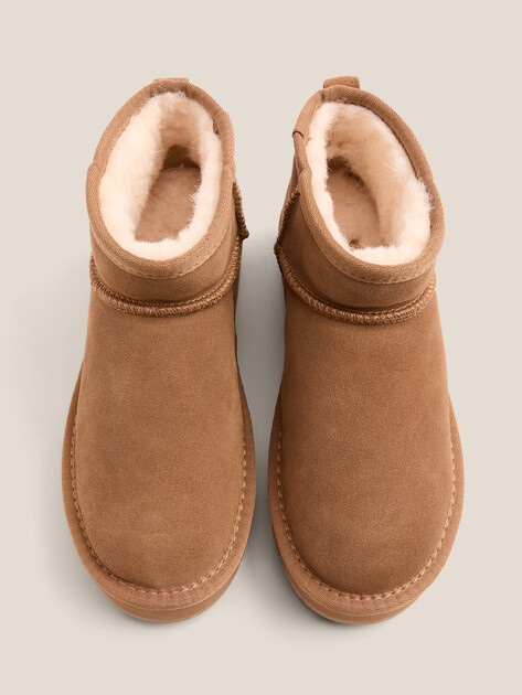 Женские угги TENDANCE, Артикул WD500-2-SB/RV, светло-коричневый | 4196912. Ракурс 4