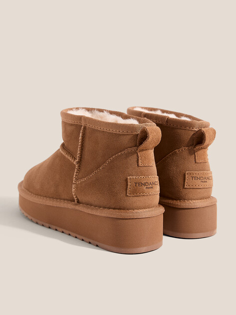 Женские угги TENDANCE, Артикул WD500-2-SB/RV, светло-коричневый | 4196912. Ракурс 5