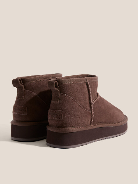 Женские угги TENDANCE, Артикул WD500-2-SB/RV, темно-коричневый | 4196913. Ракурс 5