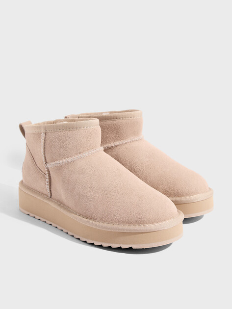 Женские угги TENDANCE, Артикул WD500-2-SB/RV, песочно-бежевый | 4196916. Ракурс 2