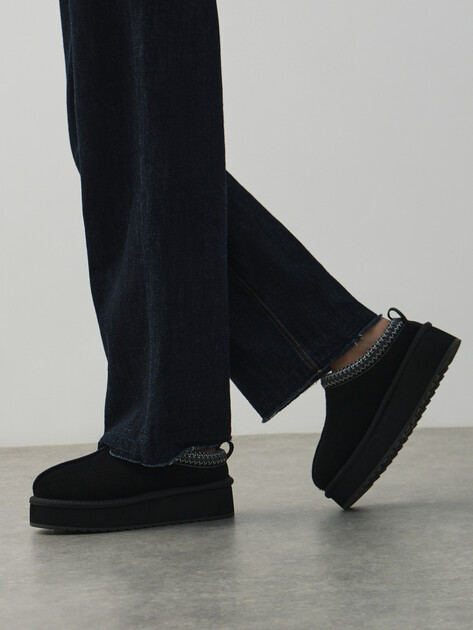 Женские угги TENDANCE, Артикул WD1000-1-SA/RV, черный | 4196972. Ракурс 6