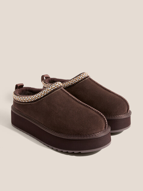 Женские угги TENDANCE, Артикул WD1000-1-SA/RV, темно-коричневый | 4196975. Ракурс 2