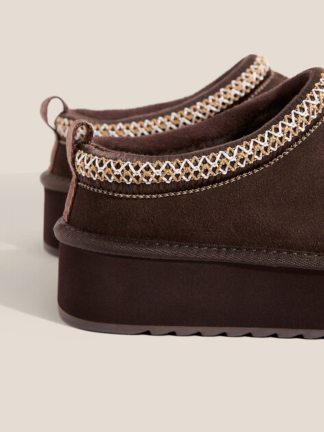 Женские угги TENDANCE, Артикул WD1000-1-SA/RV, темно-коричневый | 4196975. Ракурс 3