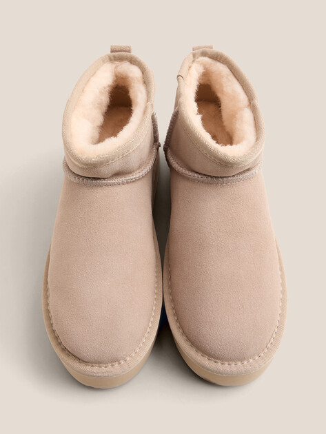 Женские угги TENDANCE, Артикул WD500-2-SA/RV, песочно-бежевый | 4197002. Ракурс 4